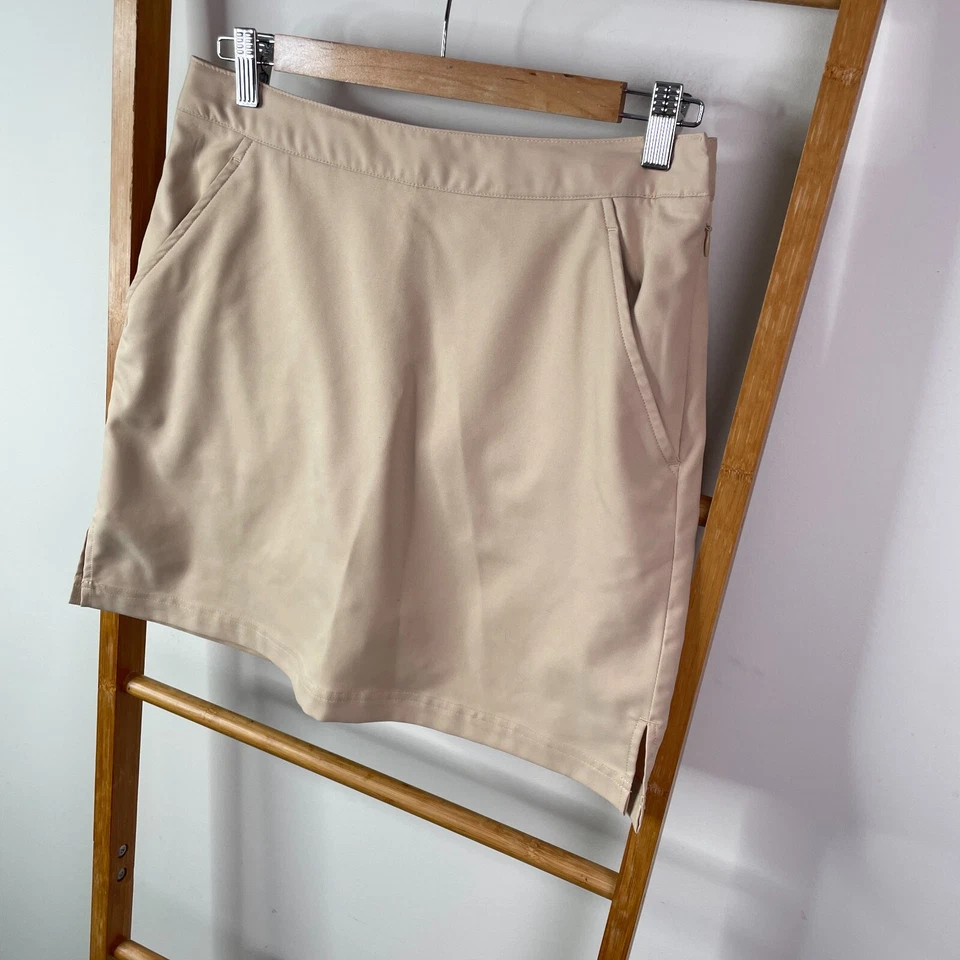 Greg Norman Golf Skirt Womens 4 Brown Perfect Fit Mini Outdoor Lined Stretch - Image 3 of 4