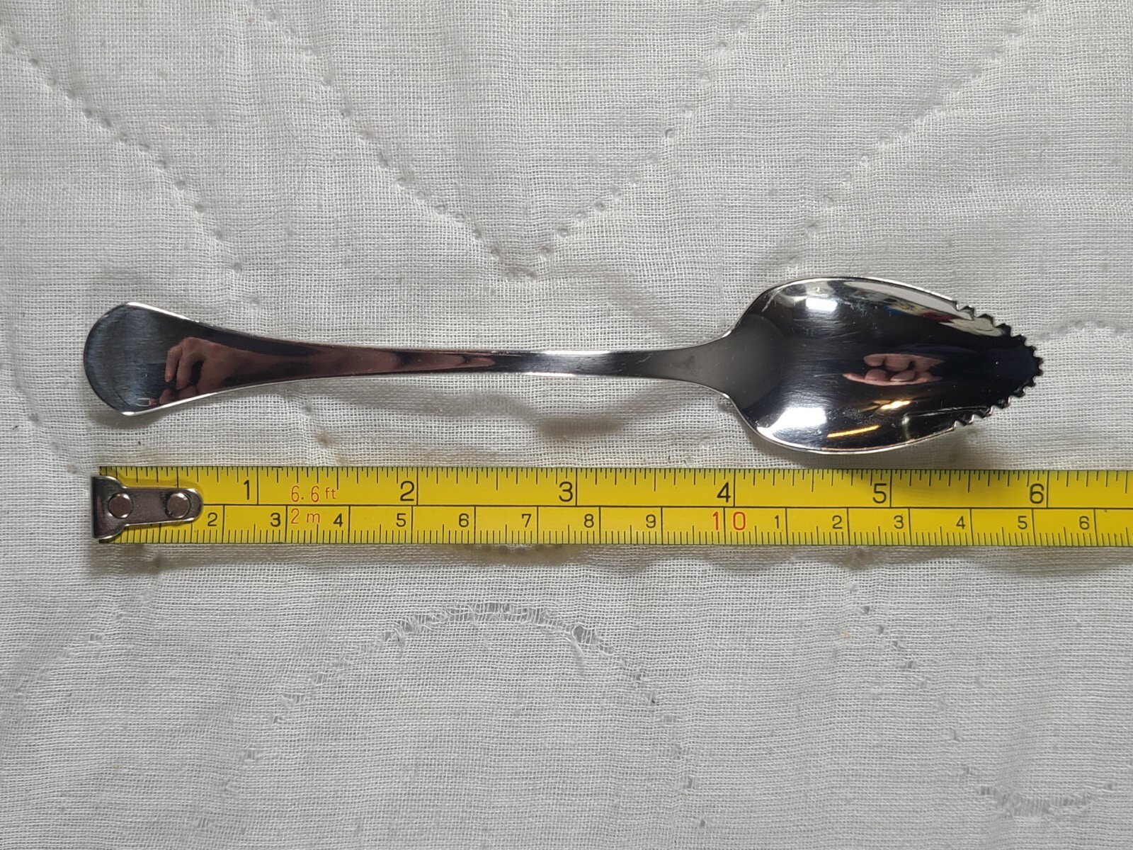 Stainless Oneida Community Fruit Spoon 6"
