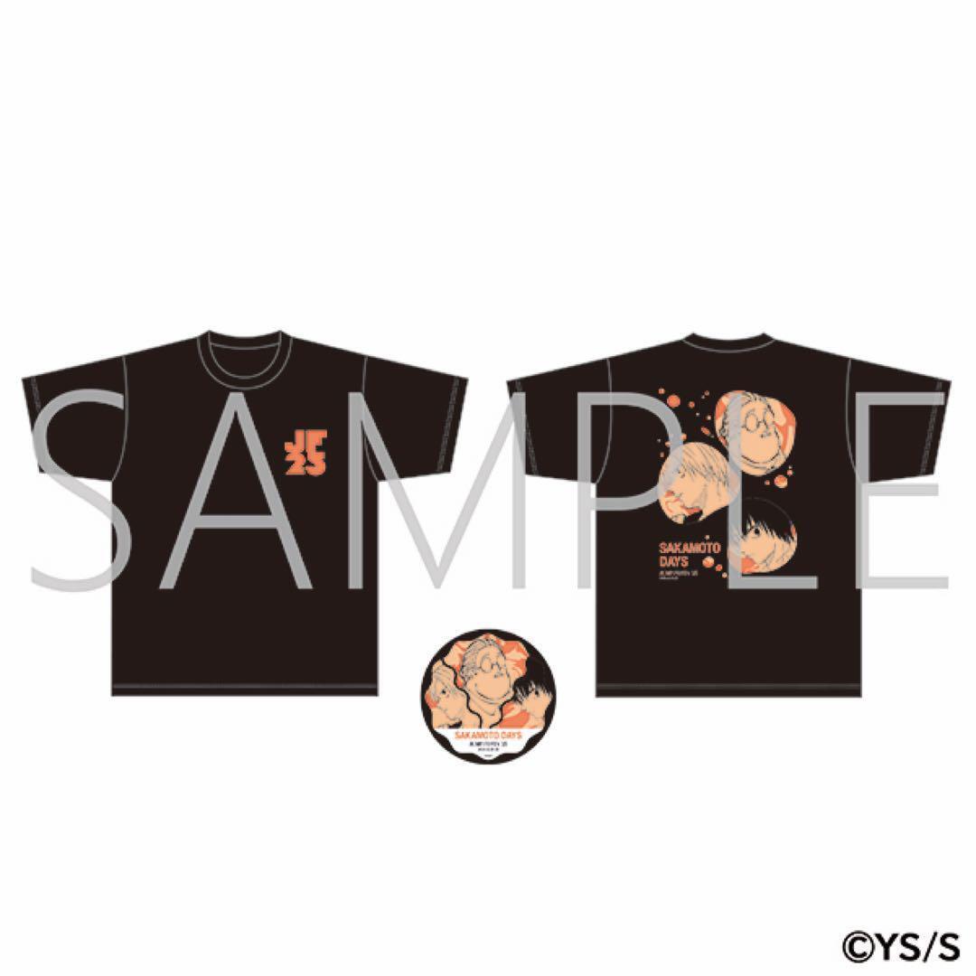 SAKAMOTO DAYS Jf Limited T-Shirt With Tin Badge Free Size SAKAMOTO DAYS Jf Limited T-Shirt With Tin Badge Free Size