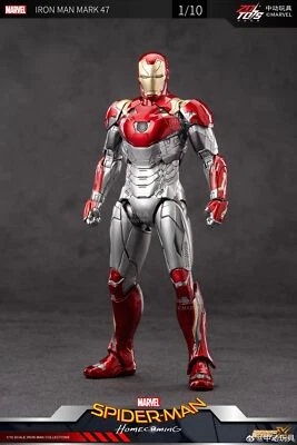 ZD Toys Marvel Avengers 1/10 Iron Man MK47 Action Figure Set