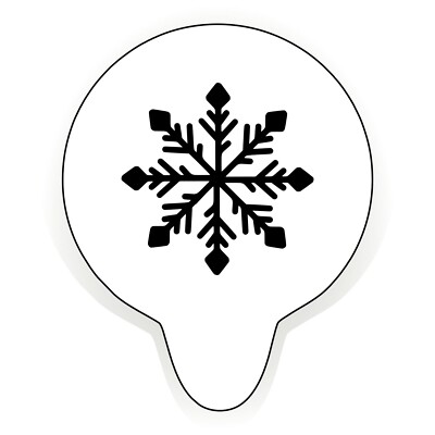 Schneeflocke Basteln Schablone Winter Saison Xmas Schneeflocke Weihnachten Party Home Decor