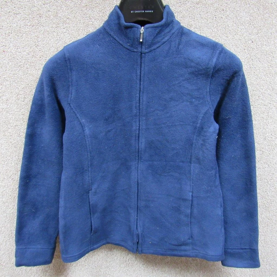 LL BEAN WOMENS HOODED FULL ZIP FLEECE UK SIZE 6/8 REF (NC02937 - Image 2 of 4