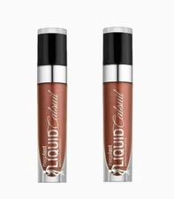 Wet N Wild Megalast Catsuit Metallic Lipstick #939A Ride On My Copper - 2 PACK