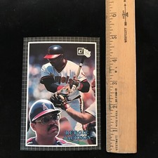 REGGIE JACKSON 1985 DONRUSS ALL-STAR JUMBO CARD 39 CALIFORNIA ANGELS VINTAGE HOF