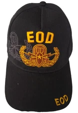 U.S. Army EOD, emblem, black hat