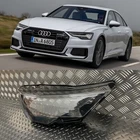 Audi A6 C8 Headlight Lens Cover Right Side Matrix LED 2018-2022
