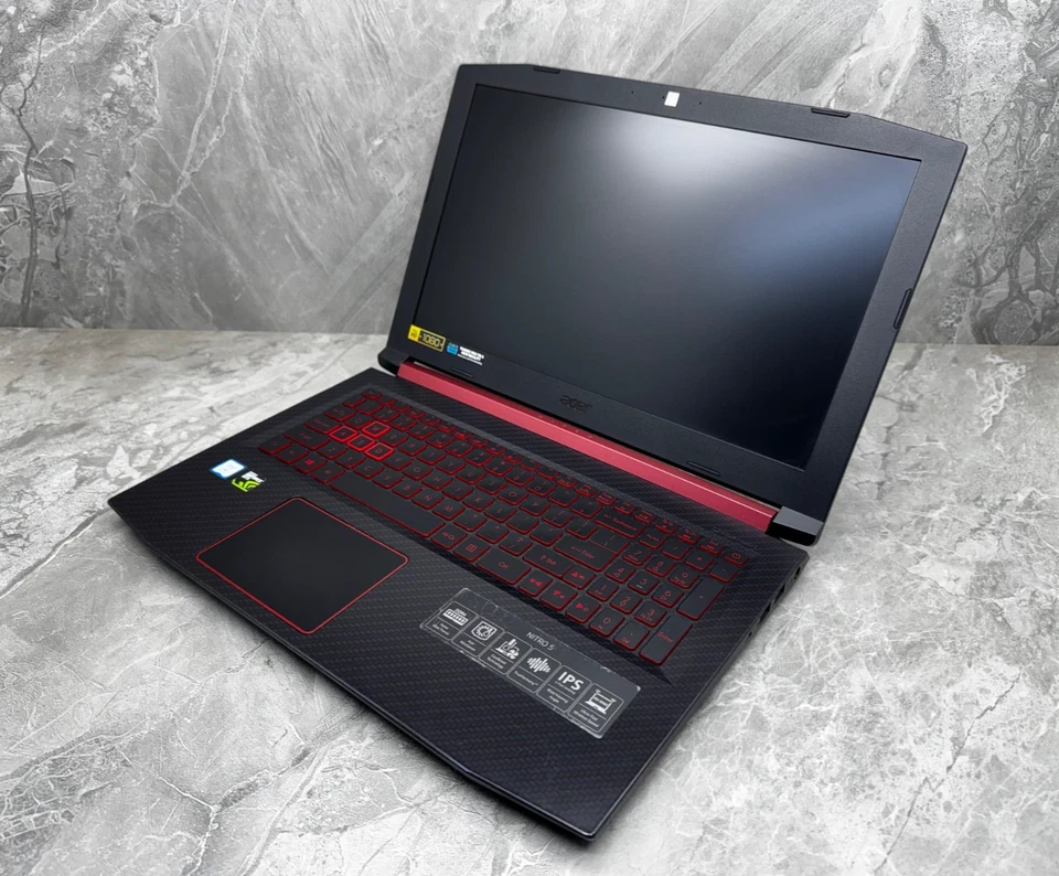 Acer Nitro5 AN515-52 i7-8th Gen 16GB Ram 480GB SSD 15.6" FHD nVidia Graphics W11 - Image 2 of 4