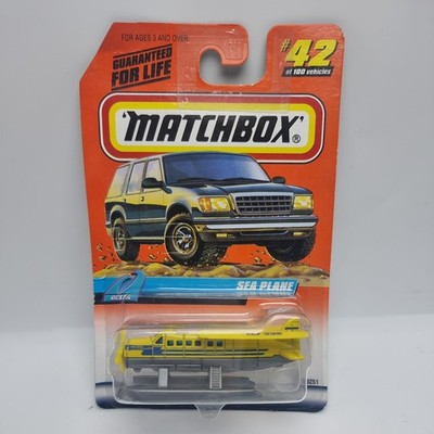 Vintage 1998 Matchbox #42 Sea Plane - Mattel Wheels - Ocean Series