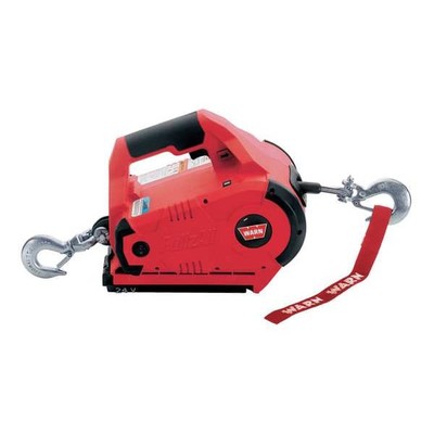 Warn Portable Electric Winch,,24VDC 885005 Warn 885005 012748037354 Red