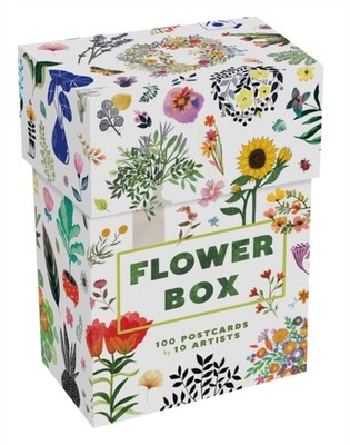 Flower Box Postcards 100 Postcards by 10 artists (Postcard book or pack)
