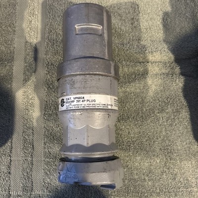 KILLARK VP6034 3W4P 250VDC/600VAC 60A STYLE 2 PLUG