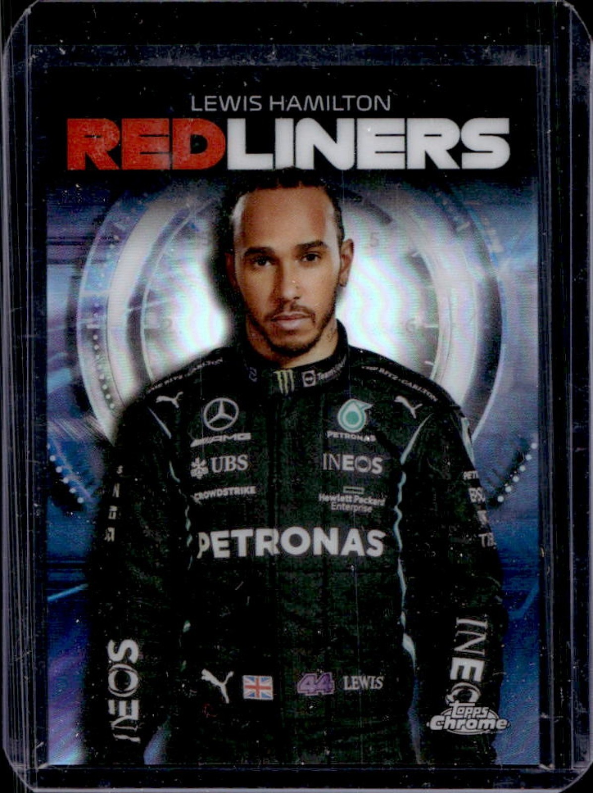 2021 Topps Chrome F1 Lewis Hamilton Redliners #RL-1