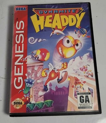Dynamite Headdy (Sega Genesis, 1994) No Manual