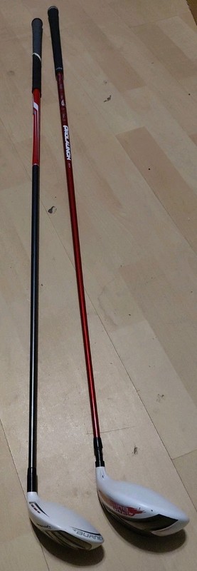 TaylorMade Golf Club Lot - AeroBurner 14 Mini Driver & Burner SuperFast 2.0 5 Wo
