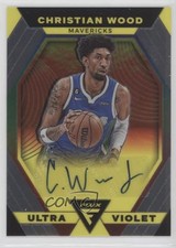 2022-23 Panini Flux Ultraviolet Signatures Christian Wood #UVS-CWD Auto 4nm