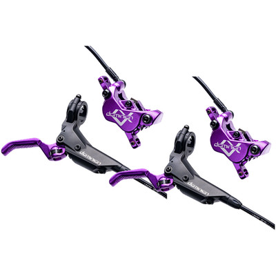 Hayes Dominion A4 Hydraulic Disc Brake and Lever Bundle Front/Rear, Premium