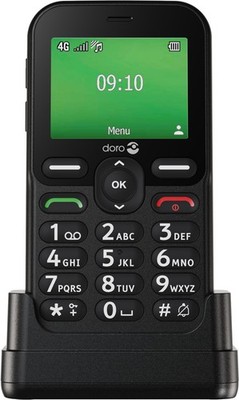 Doro Leva E10 128MB schwarz LTE Featurphone 2,4'' LCD 0,3MP 64MB RAM 3,5mm Klinke