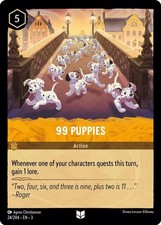 Disney Lorcana TCG - Into the Inklands - 99 Puppies - 24/204