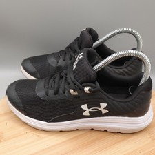 Under Armour Shoes Kids 5Y Black Running Shoes Athletic Sneakers 3024829-001