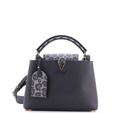 Louis Vuitton Capucines Bag Wild at Heart Leopard Print Taurillon Leather BB