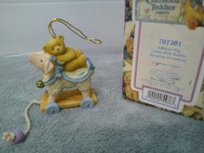 Cherished Teddies Lamb with Teddie Ornament 707201