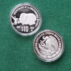 2021 México 10 pesos 200 Anniv Independencia 1 oz silver proof UNC