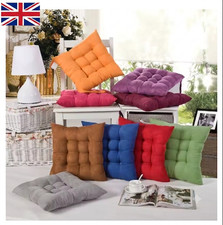 Large Square Chair Cushion Seat Pad Soft Floor Cushion Reading Nook 40cm