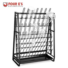 Lab Drying Rack, Steel Wire Bottle Drying Rack for Lab Glassware Dryer Stand New