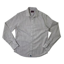 UNTUCKit Shirt Mens S Small Ernesto Wrinkle Free SLIM Fit Long Sleeve Button Up