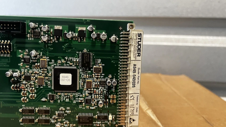 Studer MADI Card Dual Optical Fiber A949.043026 For Soundcraft Vi Series Mixer - Image 3 of 4