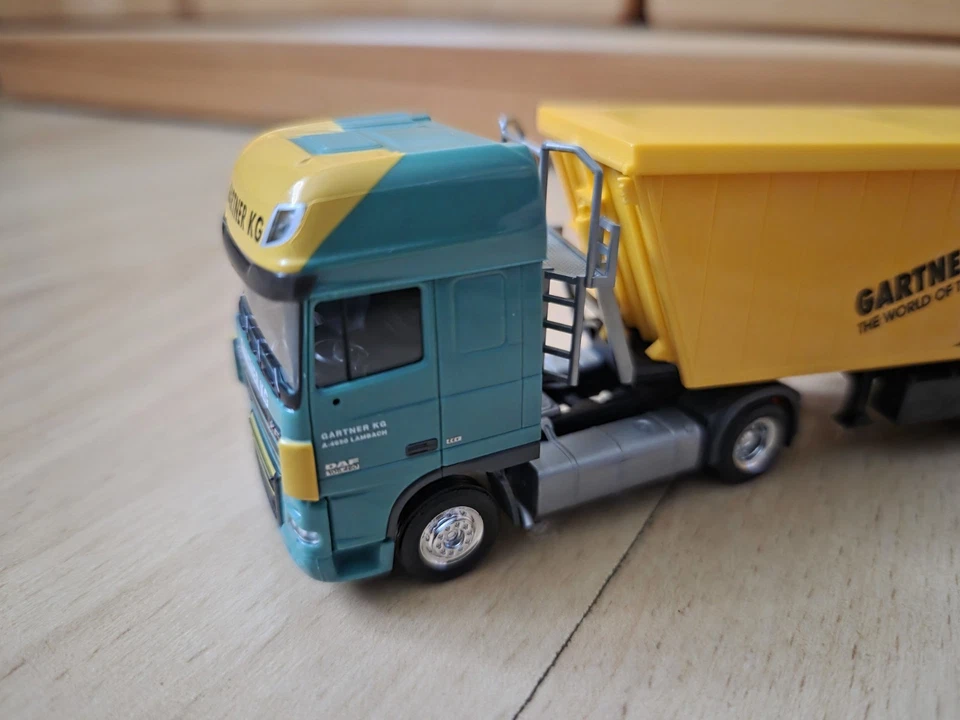 Spedition Gartner - seltener DAF Stöffelliner Modell Lkw Truck EIGENBAU (Herpa) - Bild 3 von 4