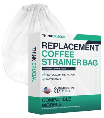 1 Strainer Bag With Toddy« Cold Brew System 5 Gallon Commercial Brewers, Wash...