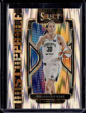 2024-25 Select WNBA #7 Breanna Stewart Unstoppable Silver Flash Insert (59F)