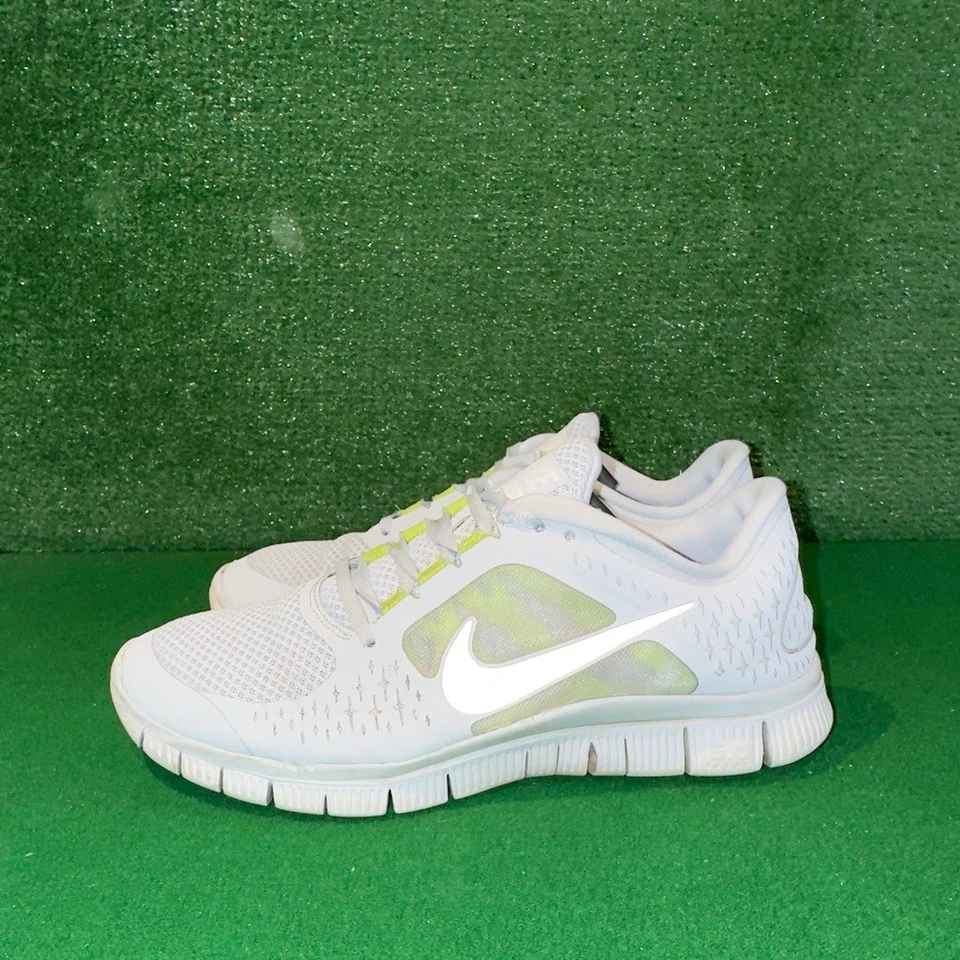 Nike Free Run+ 3 Platinum Silver Volt 510642-003 Men’s Size 10.5 - Image 3 of 4