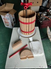 Obstpresse  Maischepresse Weinpresse Apfelpresse Eichenholz 6Liter