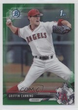 2017 Bowman Draft Chrome Green Refractor 89/99 Griffin Canning #BDC-48 2l4