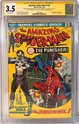 Amazing Spider-Man #129 CGC 3.5 3X Signed John Romita Conway Thomas 1st Punisher
