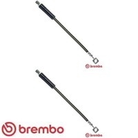 2X Bremsschlauch Brembo T59009 2 BremsschläUche Rechts Links Vorderachse