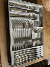 BSF Bremer Silberschmiede Vintage Cutlery Set In Original Box (6 People)