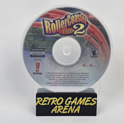 RollerCoaster Roller Coaster Tycoon 2 (PC CD-ROM) Disc