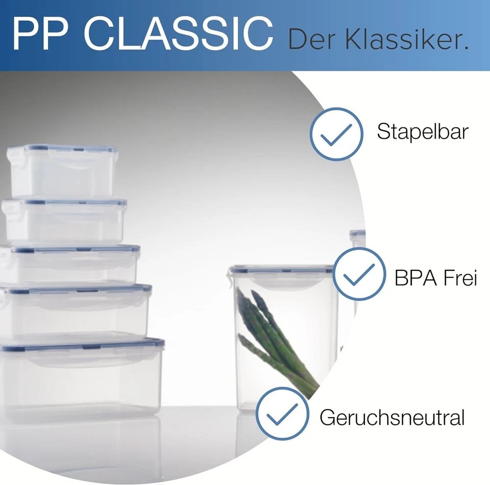 LocknLock Classic Rectangular Airtight food container storage box BPA free470ml  - Image 3 of 4