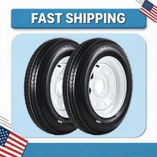 2 Pack Trailer Tires Rims 4.80-12 480-12 4.80x12 6 Ply Tire Wheels 4 Lug On 4 2 Pack Trailer Tires Rims 4.80-12 480-12 4.80x12 6 Ply Tire Wheels 4 Lug On 4