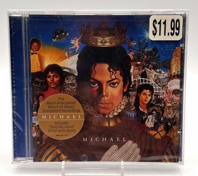 MICHAEL JACKSON CD Michael inc Hold My Hand with AKON - SEALED w/ STICKER