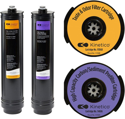 KINETICO K5 REVERSE OSMOSIS TASTE ODOR 9306B & CARBON SEDIMENT FILTER 9461A CART