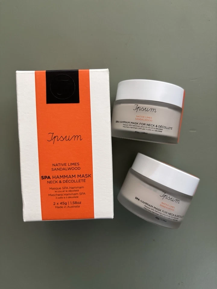 Ipsum SPA Hammam Mask Neck & Décolleté 2 x 45g - Image 2 of 4