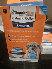 ThunderEase Calming Anti Anxiety Pheromone Collar for Dogs Large NEW Expired