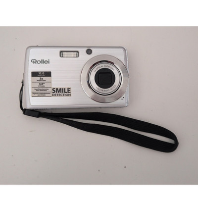 Rollei 200 Digitalkamera 12,0 MP 3x optischer Zoom Smile Detection