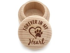 Liannan Custom Wooden Pet Fur Keepsake