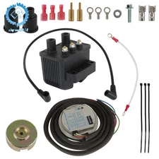 Single Fire Programmable Ignition Coil Kit For 1970-2003 Evo Big Twin XL 53-660