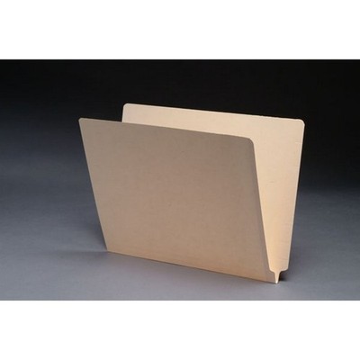 11pt Manila Folders, Full Cut 2-Ply END TAB, Letter Size (Box of 100)
